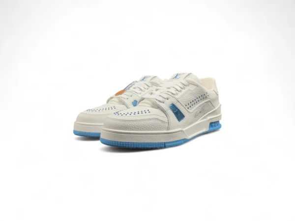 LVE White Blue Trainer