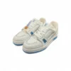 LVE White Blue Trainer