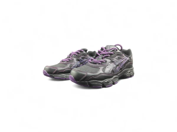 Asics Black Purple Sneakers
