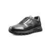 PRADA Black Leather Sneakers