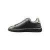 BALMAIN Black Leather Sneakers