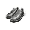 BALMAIN Black Leather Sneakers