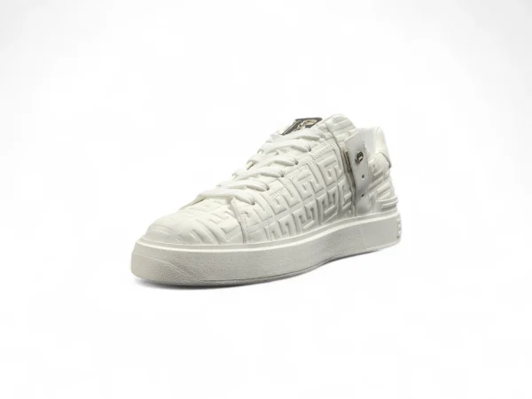 BALMAIN Monogram B-Court Sneakers