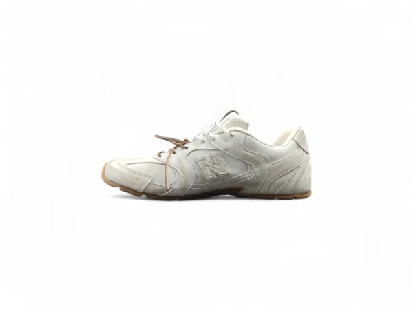 NB Distressed Leather Sneakers