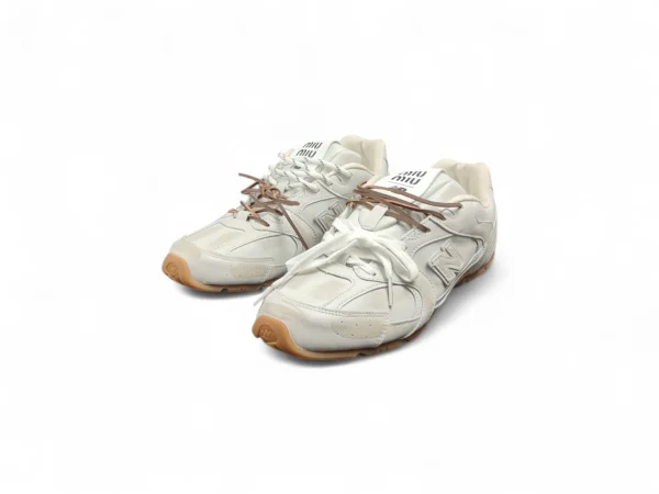 NB Distressed Leather Sneakers